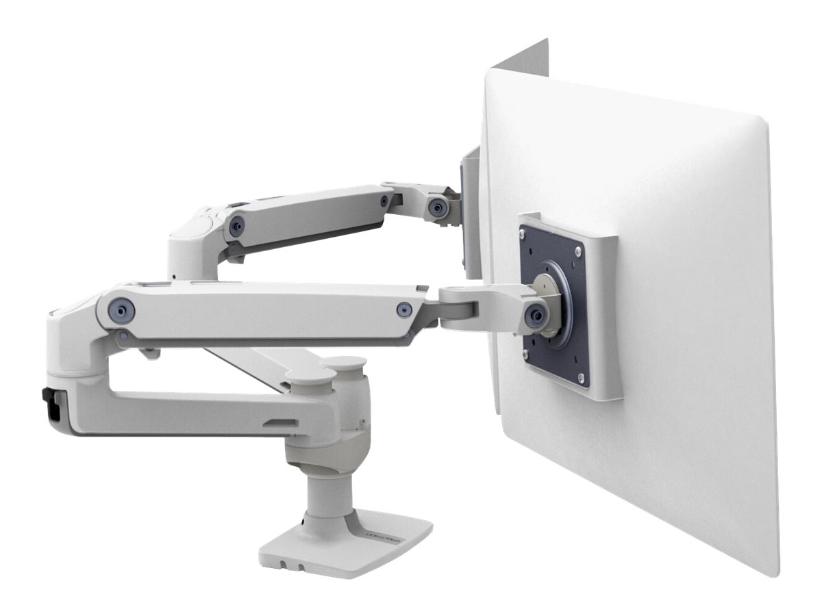 ERGOTRON LX-Montagearm fuer 2 Monitore nebeneinander weiss 68cm 27Zoll bis 33cm anheben max 18kg.belastbar VESA 75x75 100x100mm ERGOTRON LX-Montagearm fuer 2 Monitore nebeneinander weiss 68cm 27Zoll bis 33cm anheben max 18kg.belastbar VESA 75x75 100x100mm