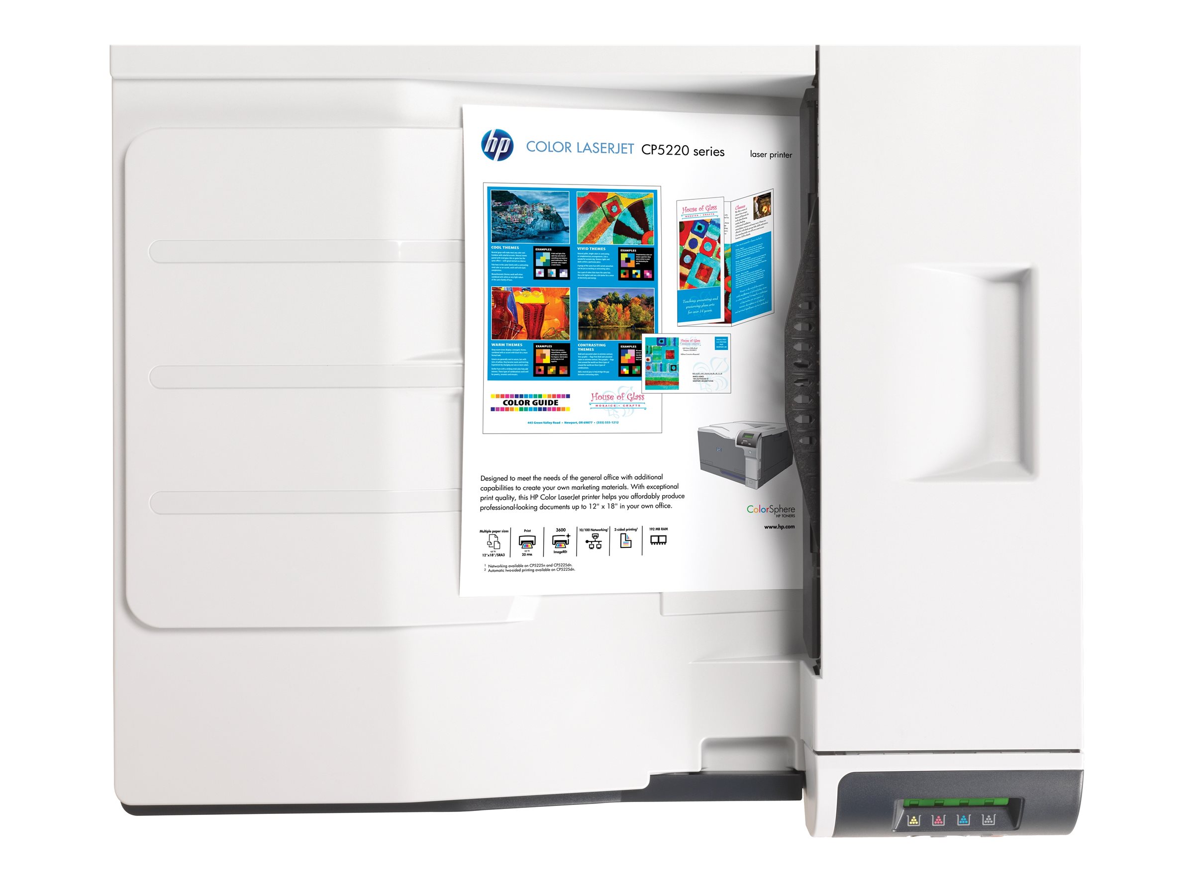 CE712A#B19 HP CLJ CP5225DN Laserdrucker