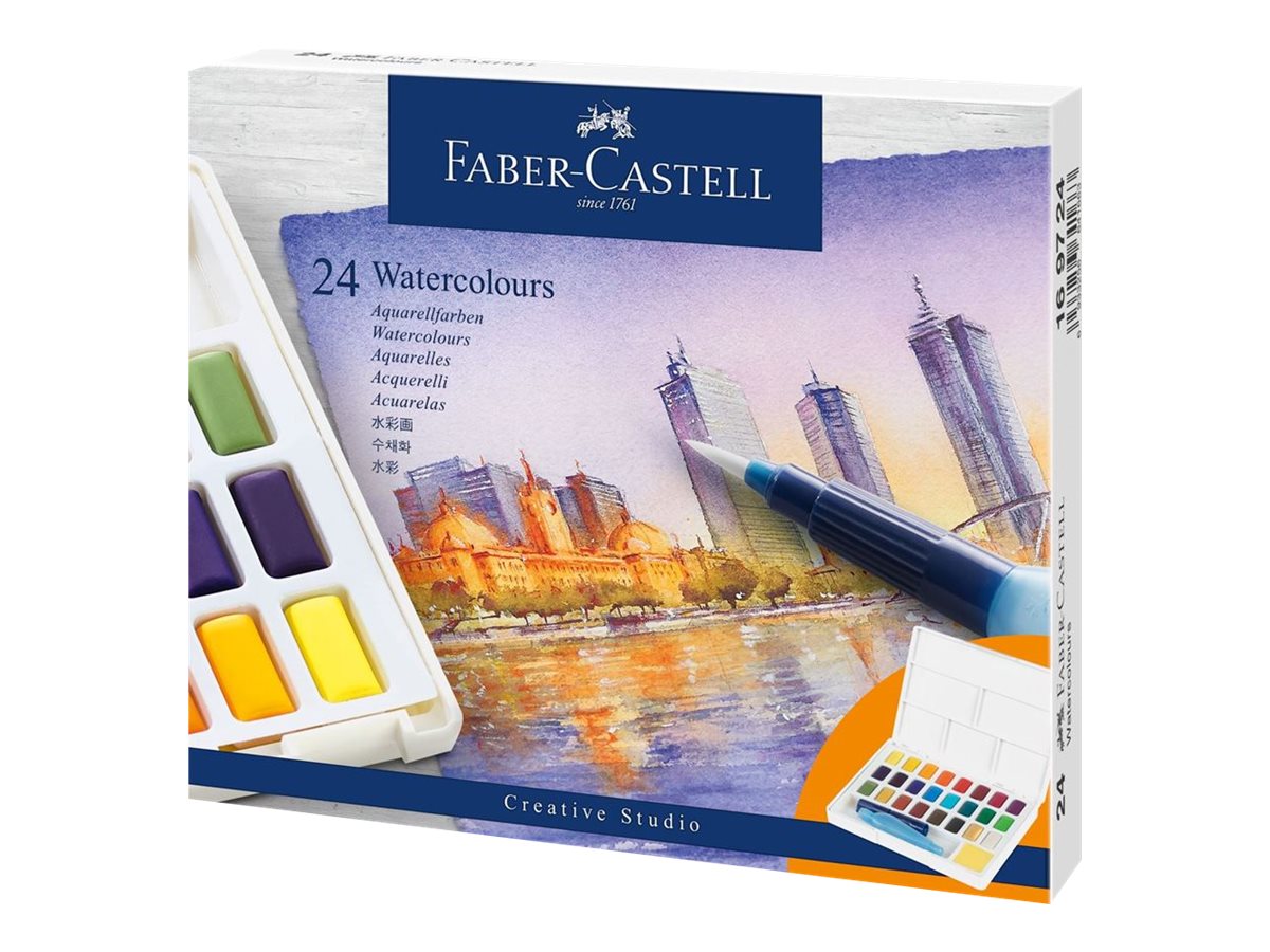 FABERCASTELL Aquarellfarben farbsortiert, 1 St