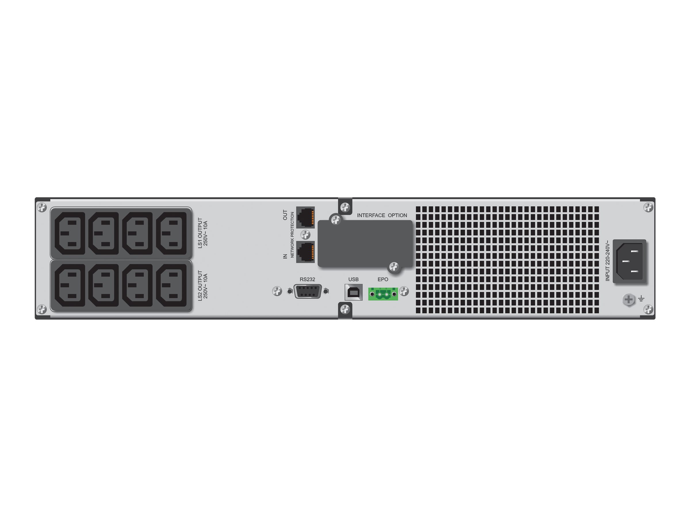 POWERWALKER VI 1500 RT HID 1500VA 1350W Line-Interactive USV Tower/Rack AVR LCD Reine Sinuswelle SNMP Slot