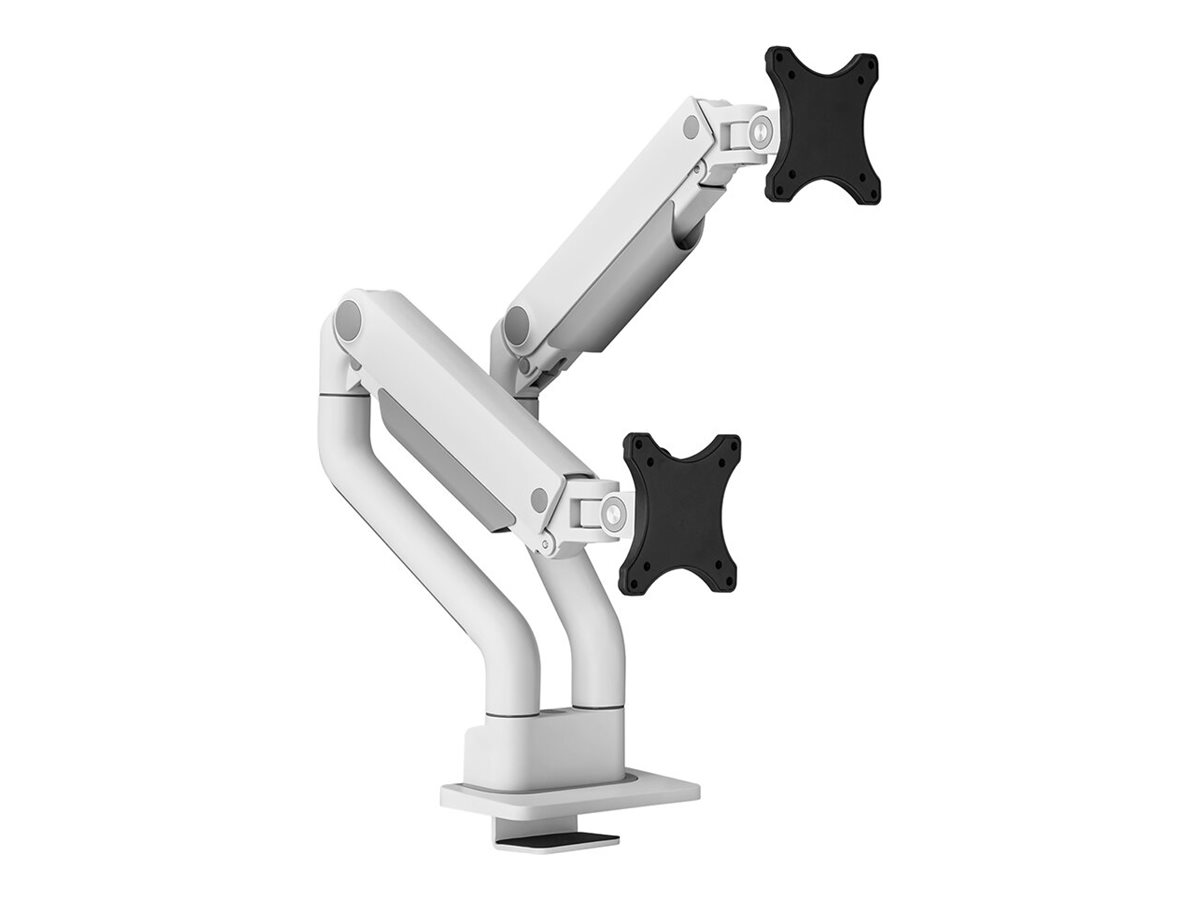 NEOMOUNTS Next One Desk Mount double display topfix clamp/grommet