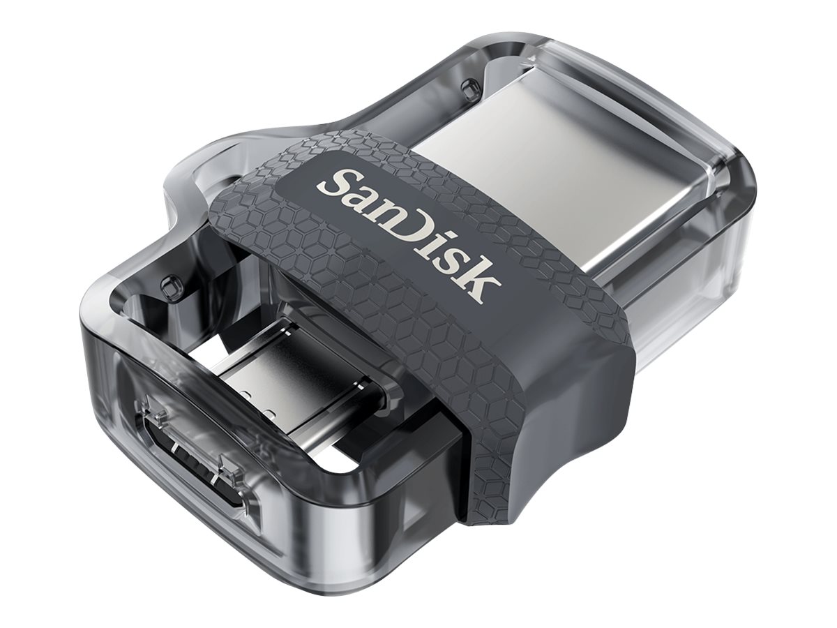 SanDisk USB-Stick Ultra Dual Drive M3.0 grau 32 GB