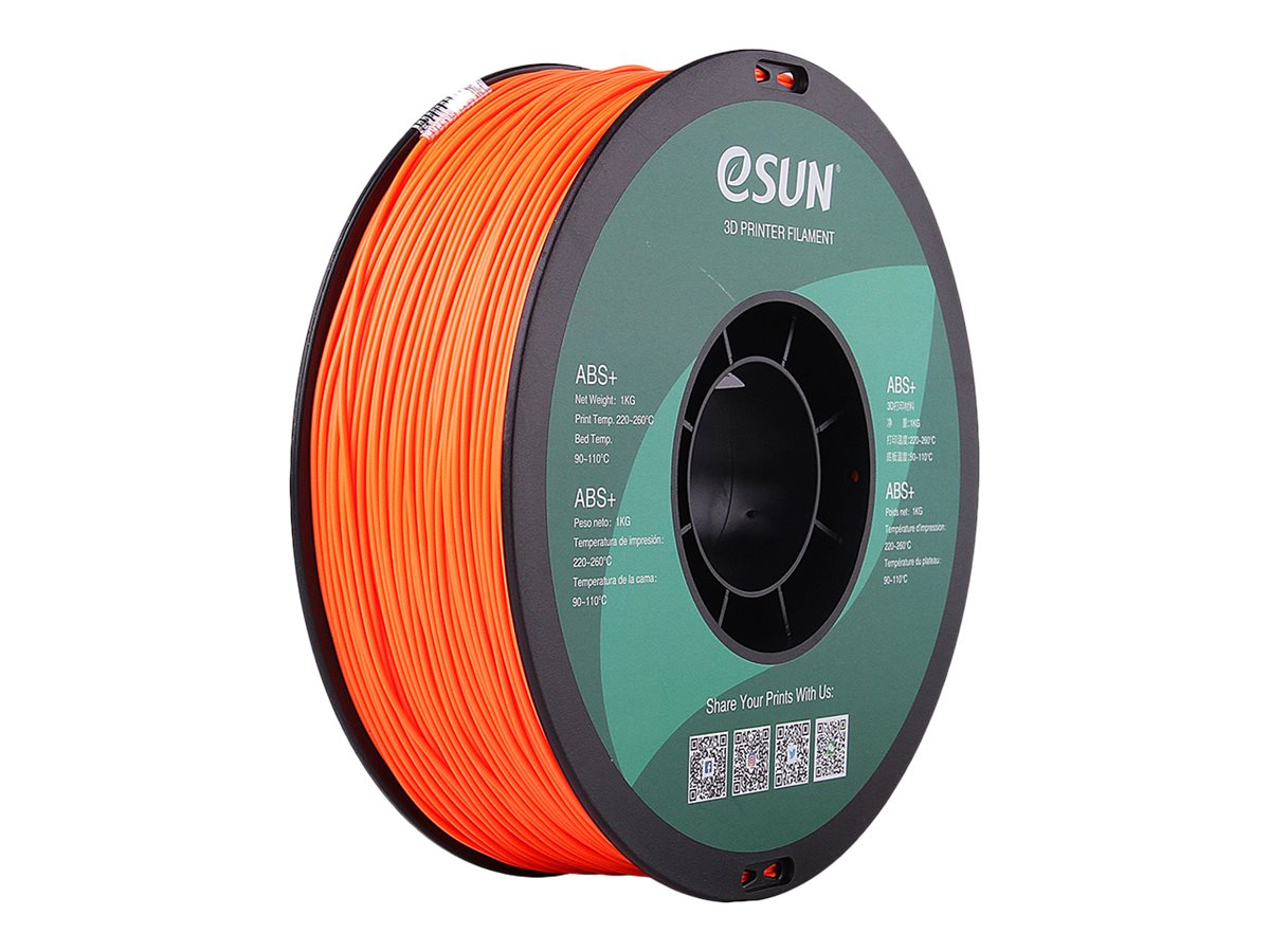 ABS+ 1.75mm ORANGE 1kg