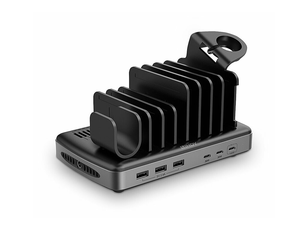 160W 6 Port USB-Ladestation