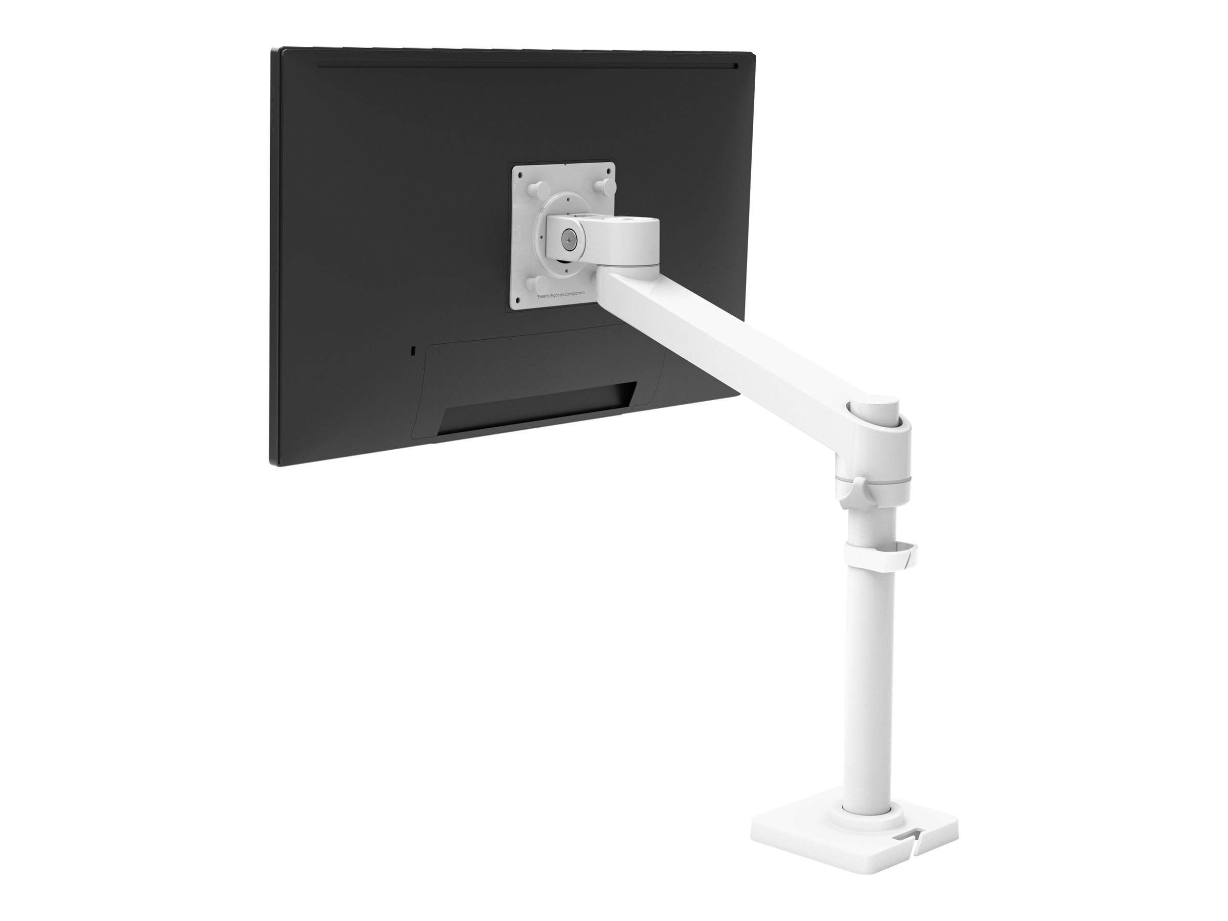 NX Mount Arm up to 86,36cm 34Zoll 8kg manually height adjustable  white