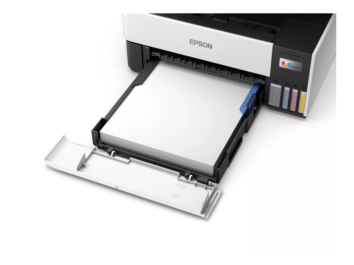 EPSON EcoTank ET5185 4 in 1 TintenstrahlMultifunktionsdrucker grau