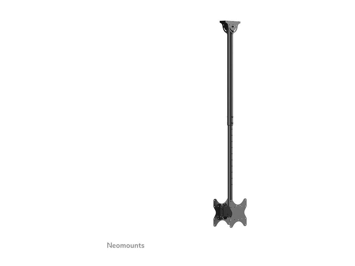 NEOMOUNTS Back-to-Back Screen Ceiling Mount Height 106-156cm