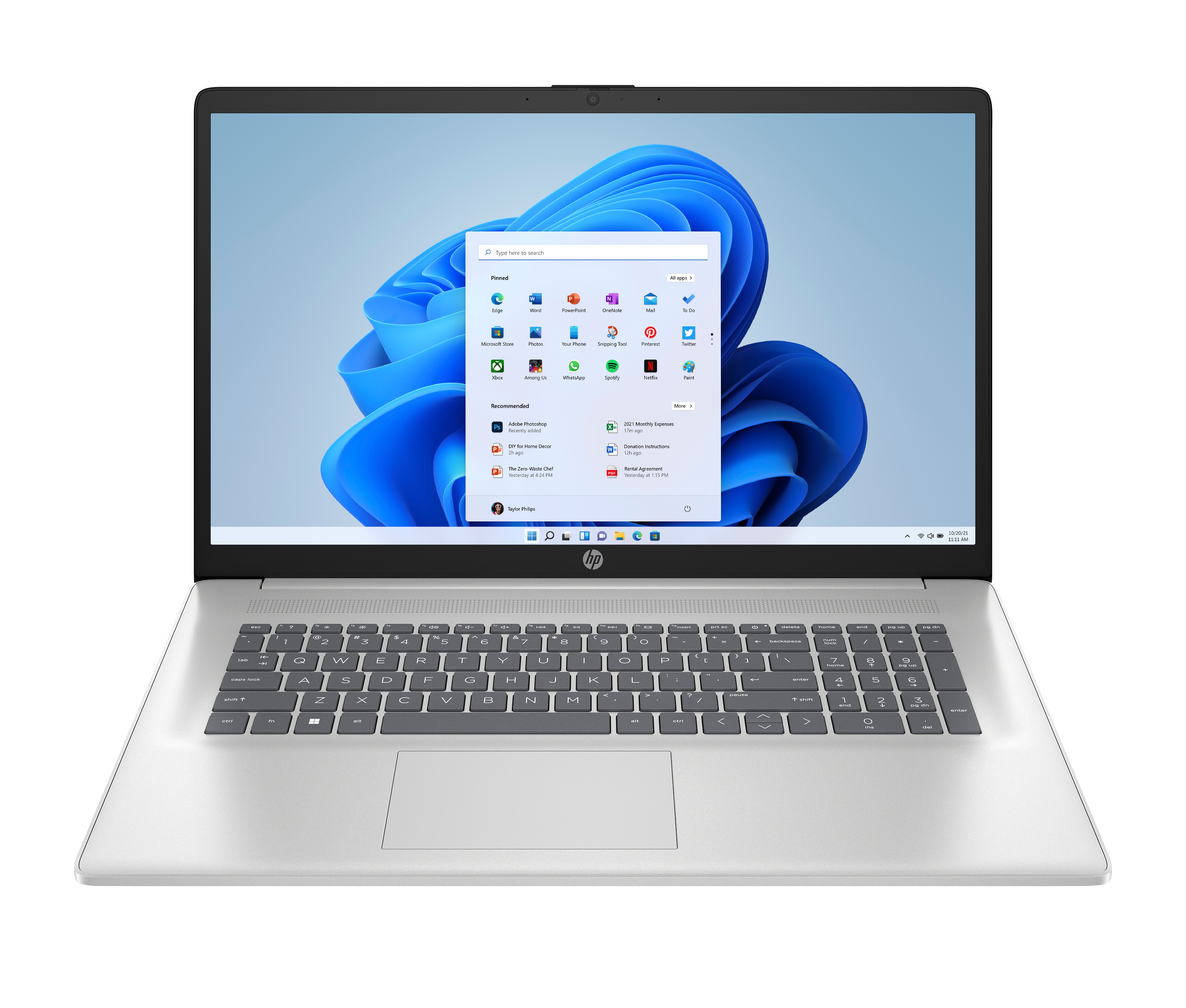 HP 17cn4072ng Intel Core 7150U Notebook 43,9 cm 173