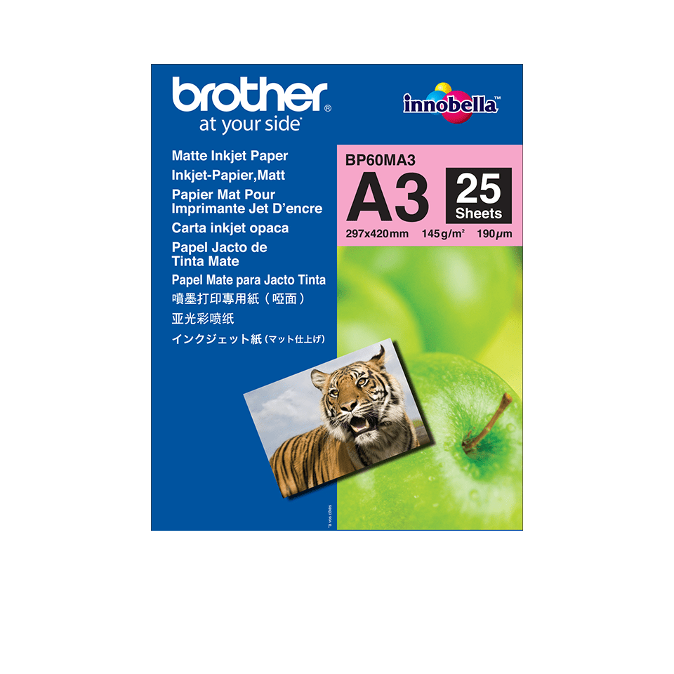 BP60MA3 BROTHER Papier A3 297x420mm 25