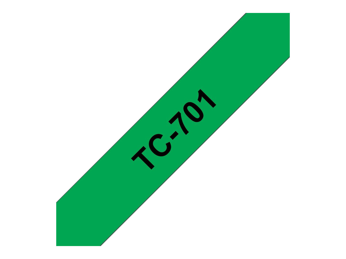 TC701 BROTHER PTOUCH 12mm GRUEN-SCHW TC701 BROTHER PTOUCH 12mm GRUEN-SCHW