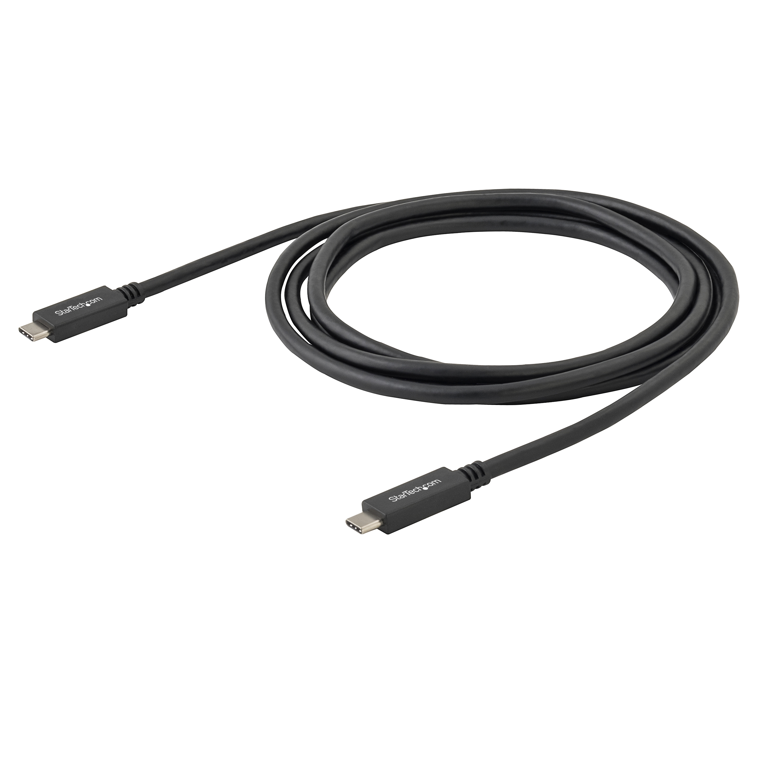STARTECHCOM USBC Cable with Power Delivery 3A MM 2m 6ft USB 30 USBIF Certified
