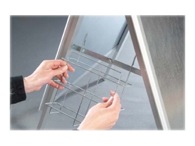 FRANKEN Prospektkorb fuer Plakatstaender 22,0 x 6,5 x 30,0 cm