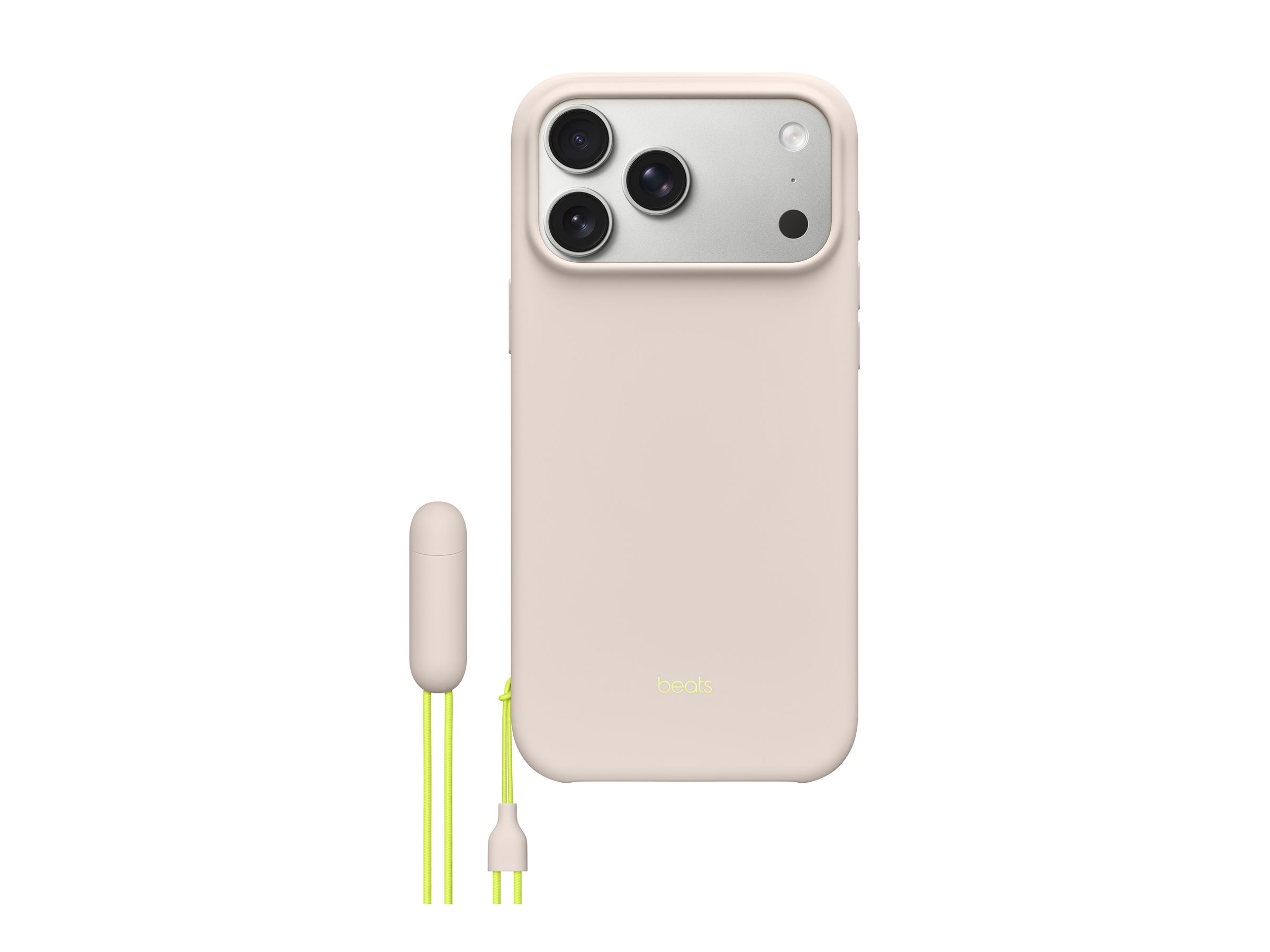 APPLE Beats iPhone 17 Pro Max Kickstand Case with MagSafe and Camera Control Lime Stone