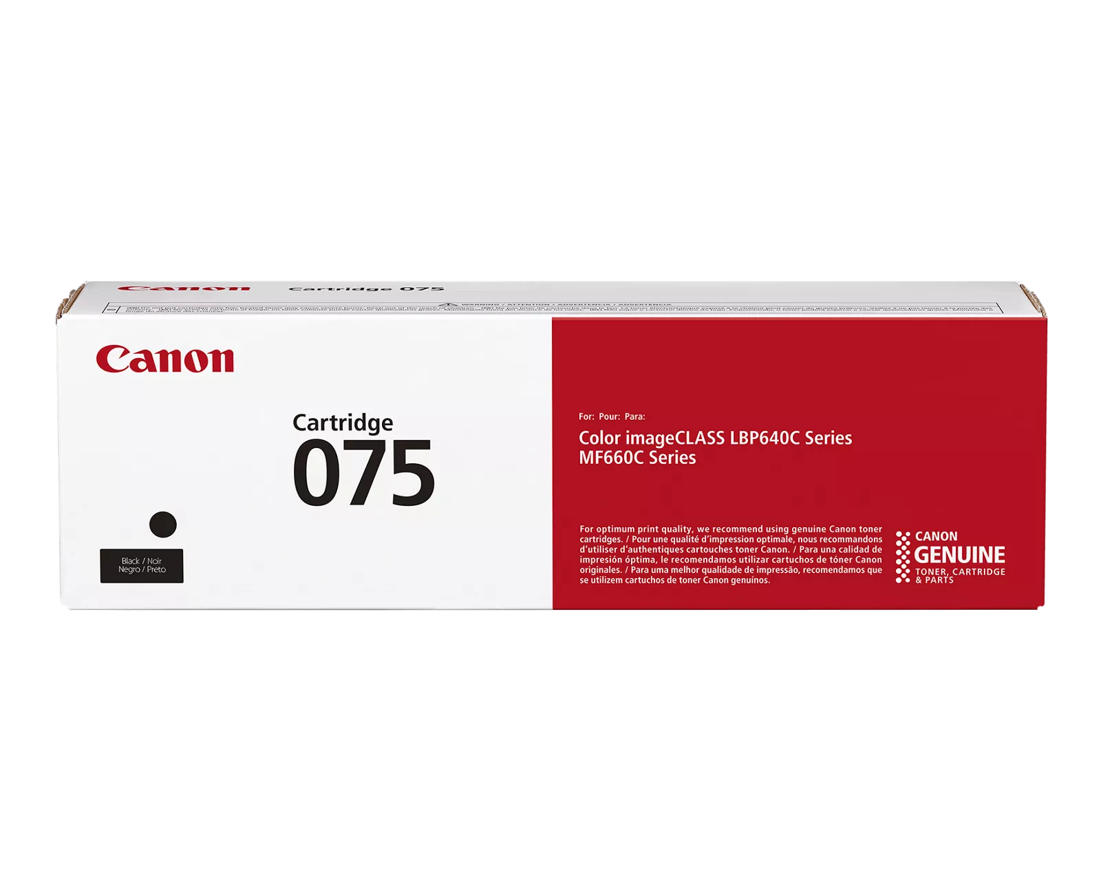 Canon 075 BK schwarz Toner