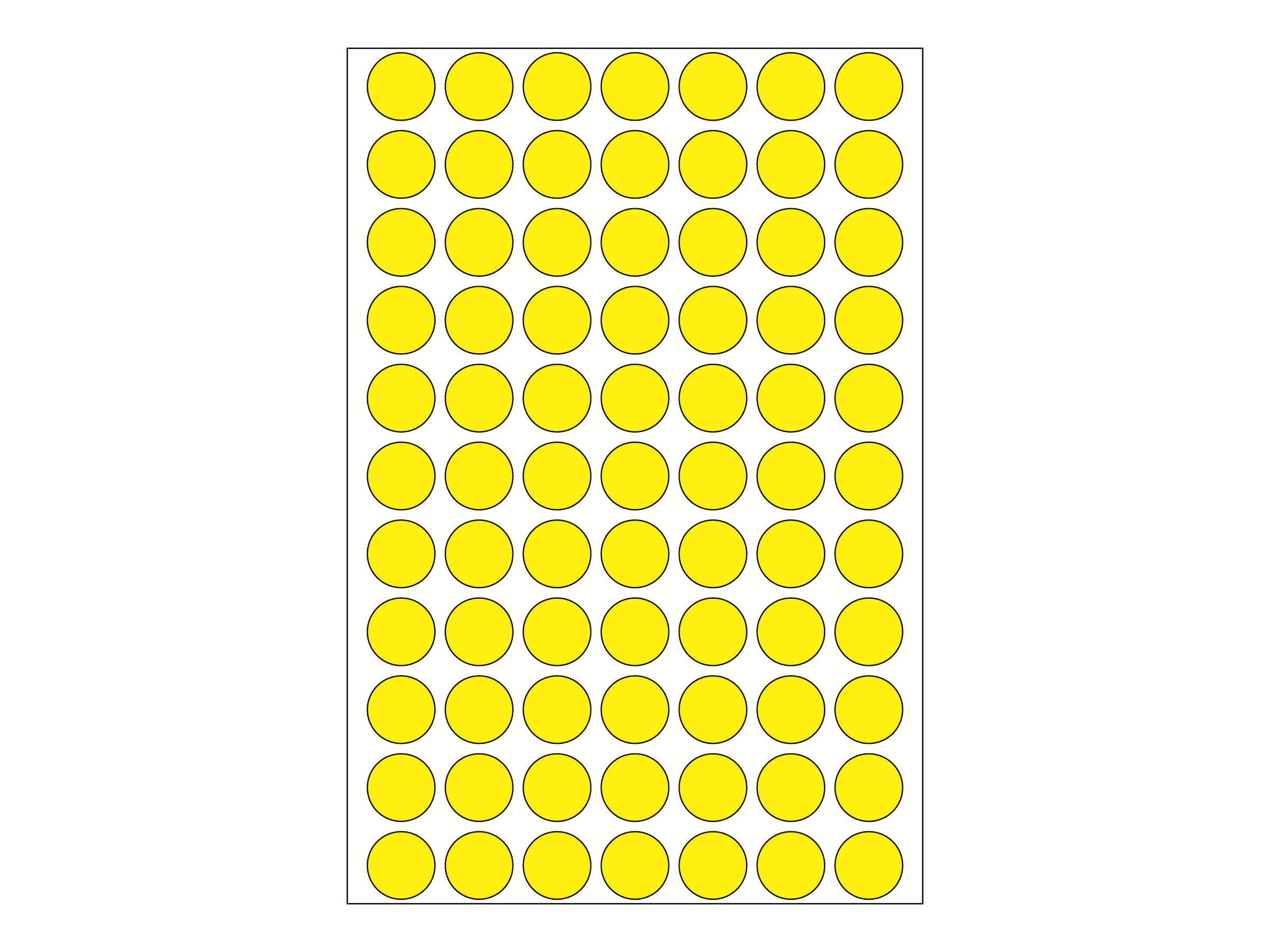 HERMA Klebepunkte 2231 gelb Ø 13,0 mm, 2.464 St. HERMA Klebepunkte 2231 gelb Ø 13,0 mm, 2.464 St.