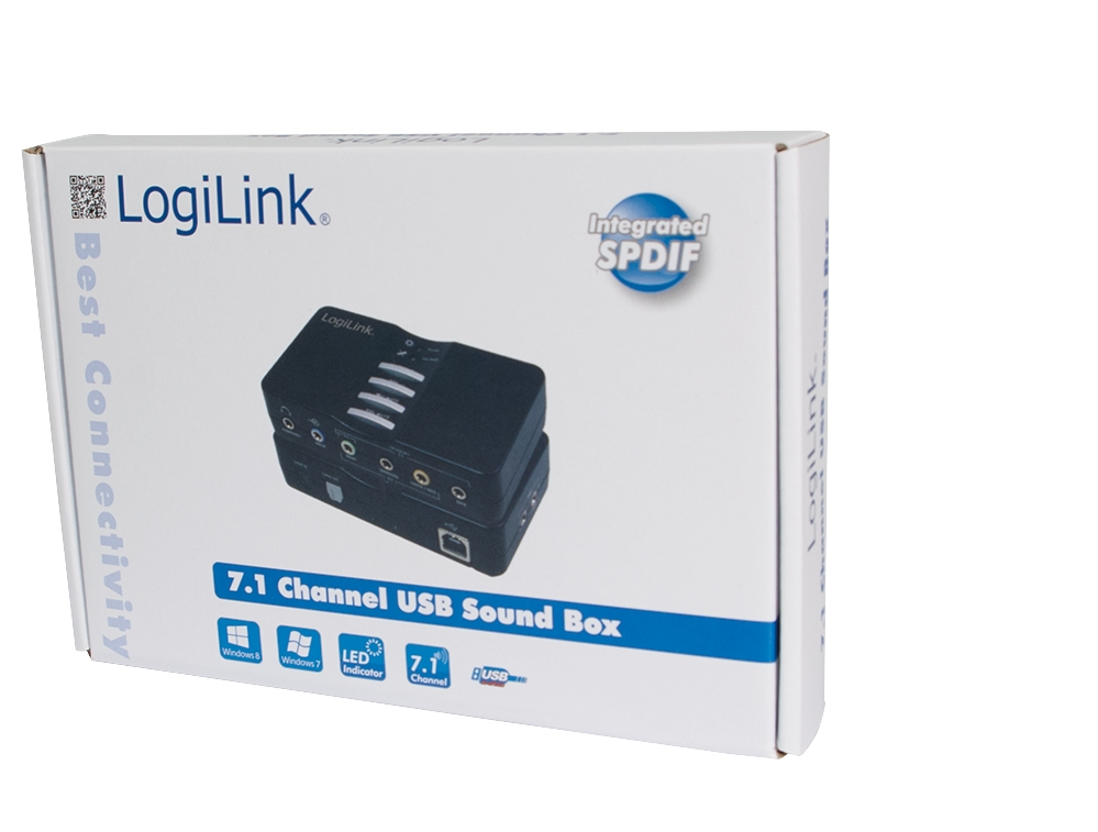 LogiLink USB Sound Box 71 8Kanal