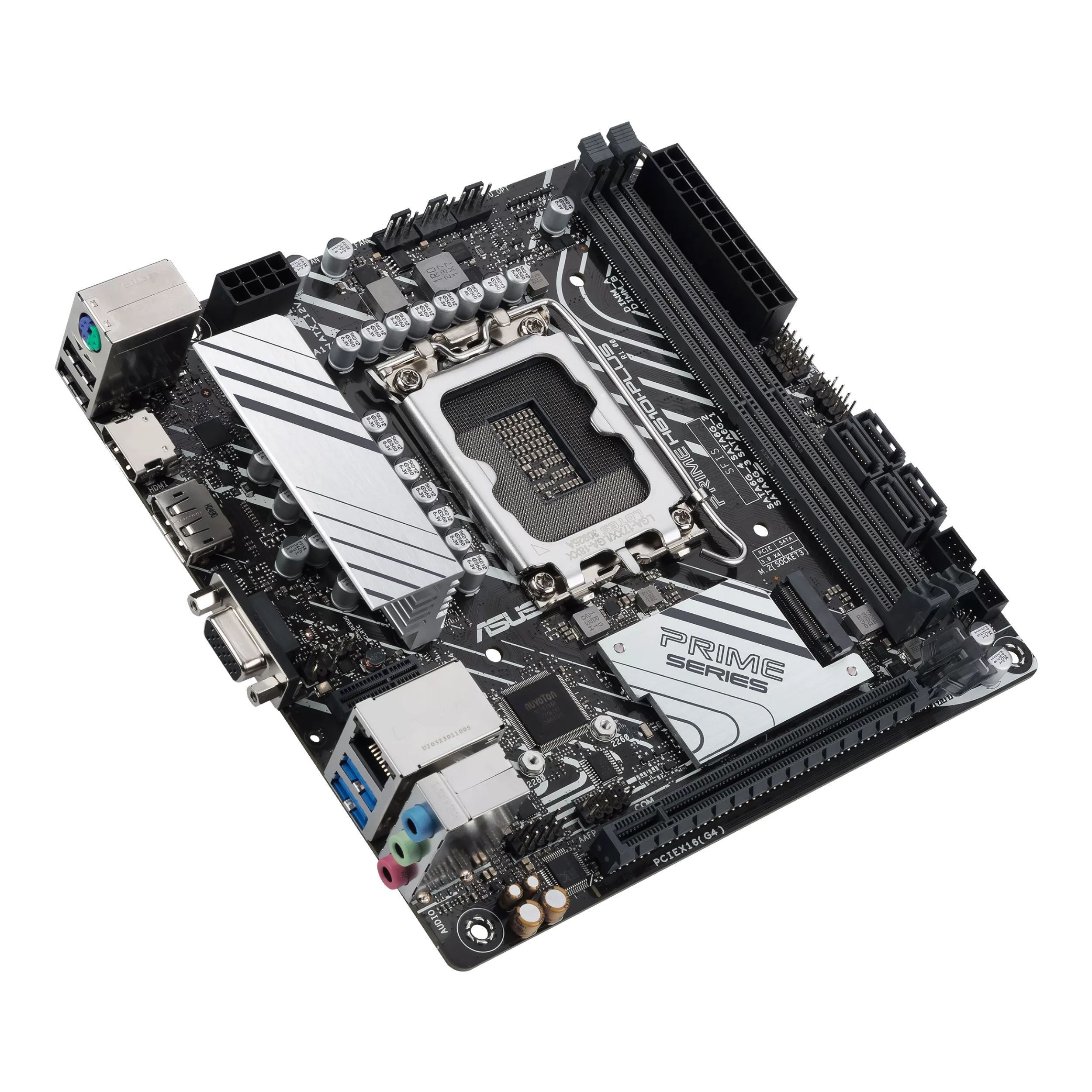 ASUS PRIME H610IPLUSCSM Intel LGA 1700 2DDR5 miniATX 4xSATA MB 1xHDMI 1xDP 1xDSub