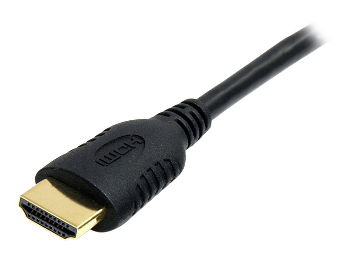STARTECHCOM 2m High Speed HDMI Cable with Ethernet HDMI to HDMI Mini MM