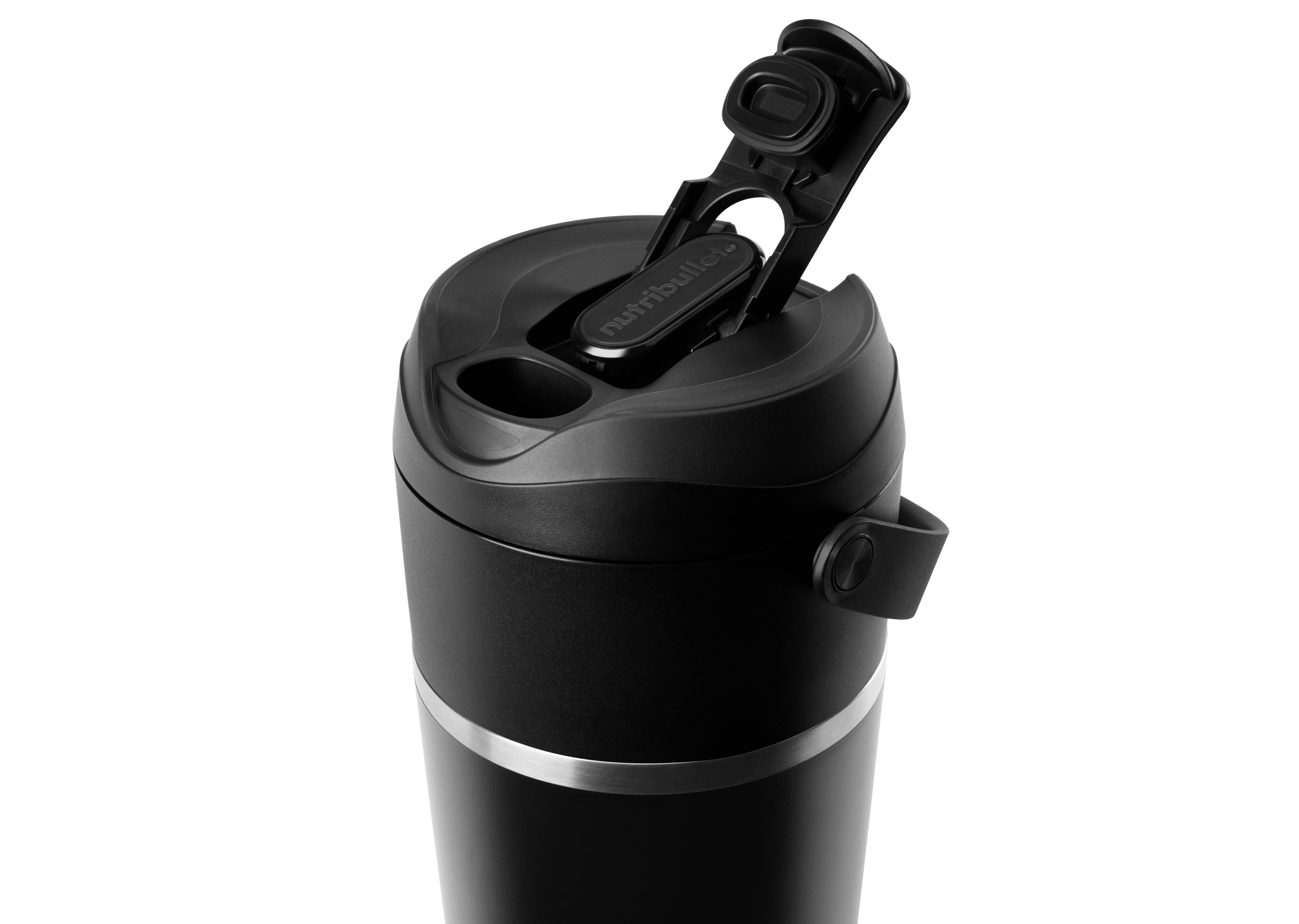 NutriBullet Flip NBP016B Tragbarer Smoothie Maker Schwarz