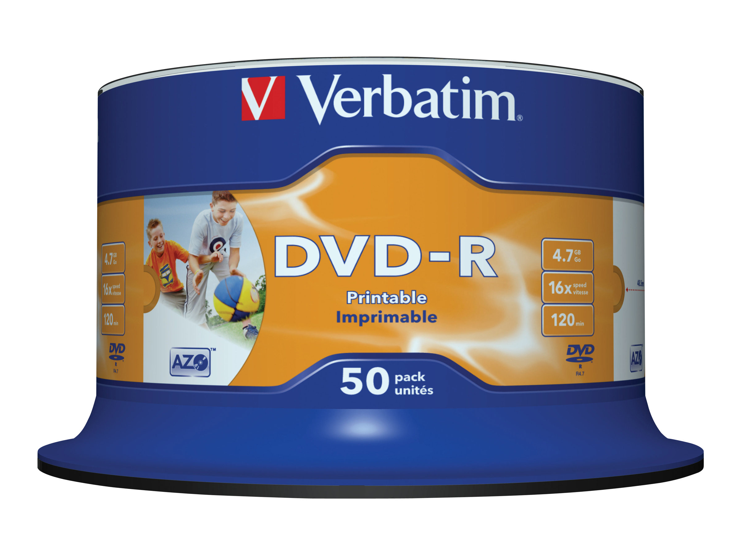VERBATIM DVD-R 4.7GB 16x IW (50) SP