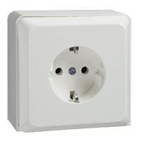 Elso Steckdose 505414 1fach 16A RENOVIERUNG reinweiß Elso Steckdose 505414 1fach 16A RENOVIERUNG reinweiß