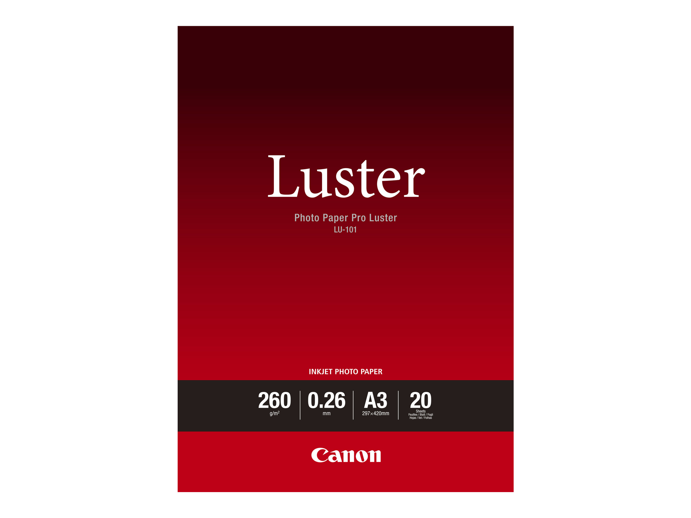 6211B007 CANON Fotopapier A3 (297x420mm)