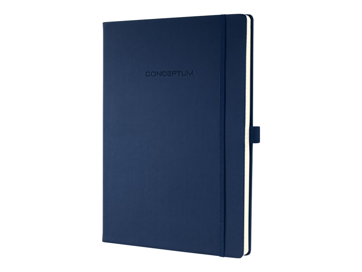 SIGEL Notizbuch Conceptum® ca. DIN A4 liniert, blau Hardcover 194 Seiten SIGEL Notizbuch Conceptum® ca. DIN A4 liniert, blau Hardcover 194 Seiten
