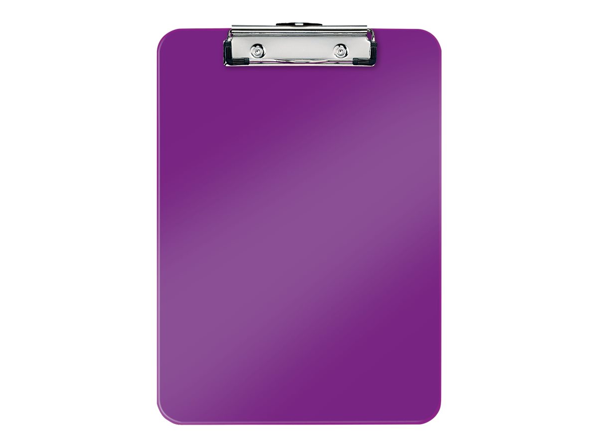 LEITZ Klemmbrett WOW 3971 DIN A4 violett Kunststoff