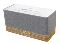 soundmaster UR630WE Radiowecker grau