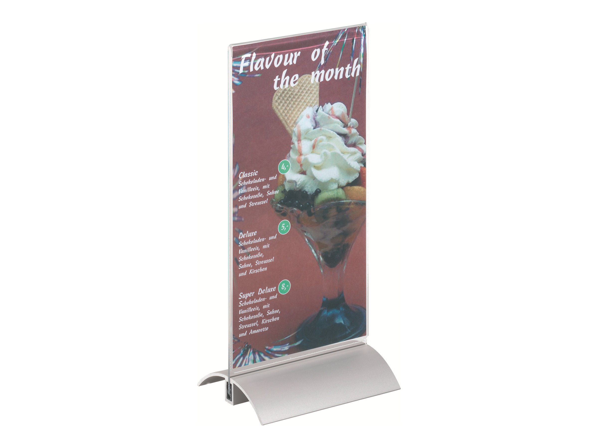 DURABLE Presenter Tischaufsteller 13 DIN A4 beidseitig, 1 St