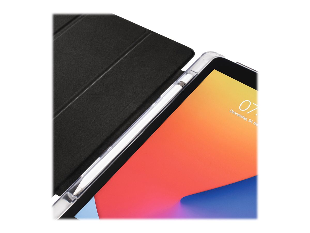 hama Fold Clear Tablet-HÃ¼lle fÃ¼r Apple iPad 7. Gen (2019), iPad 8. Gen (2020), iPad 9. Gen (2021) schwarz