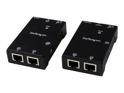 StarTech.com HDMI über CAT5/CAT6 Extender mit Power Over Cable - Verlängert ein HDMI Signal 50m - Erweiterung für Video/Audio