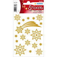 HERMA Aufkleber 3726 Sterne, gold, 19 Etiketten HERMA Aufkleber 3726 Sterne, gold, 19 Etiketten