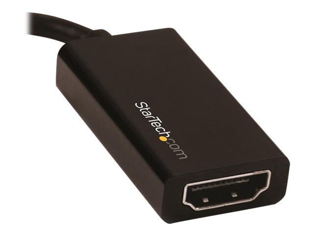 STARTECH.COM Mini DisplayPort to HDMI Adapter - 4K mDP to HDMI Converter - UHD 4K 60Hz