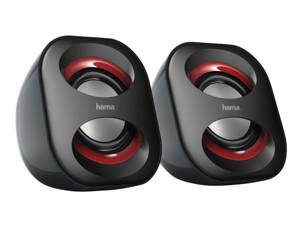 hama Sonic Mobile 183 Lautsprecher schwarz, rot hama Sonic Mobile 183 Lautsprecher schwarz, rot