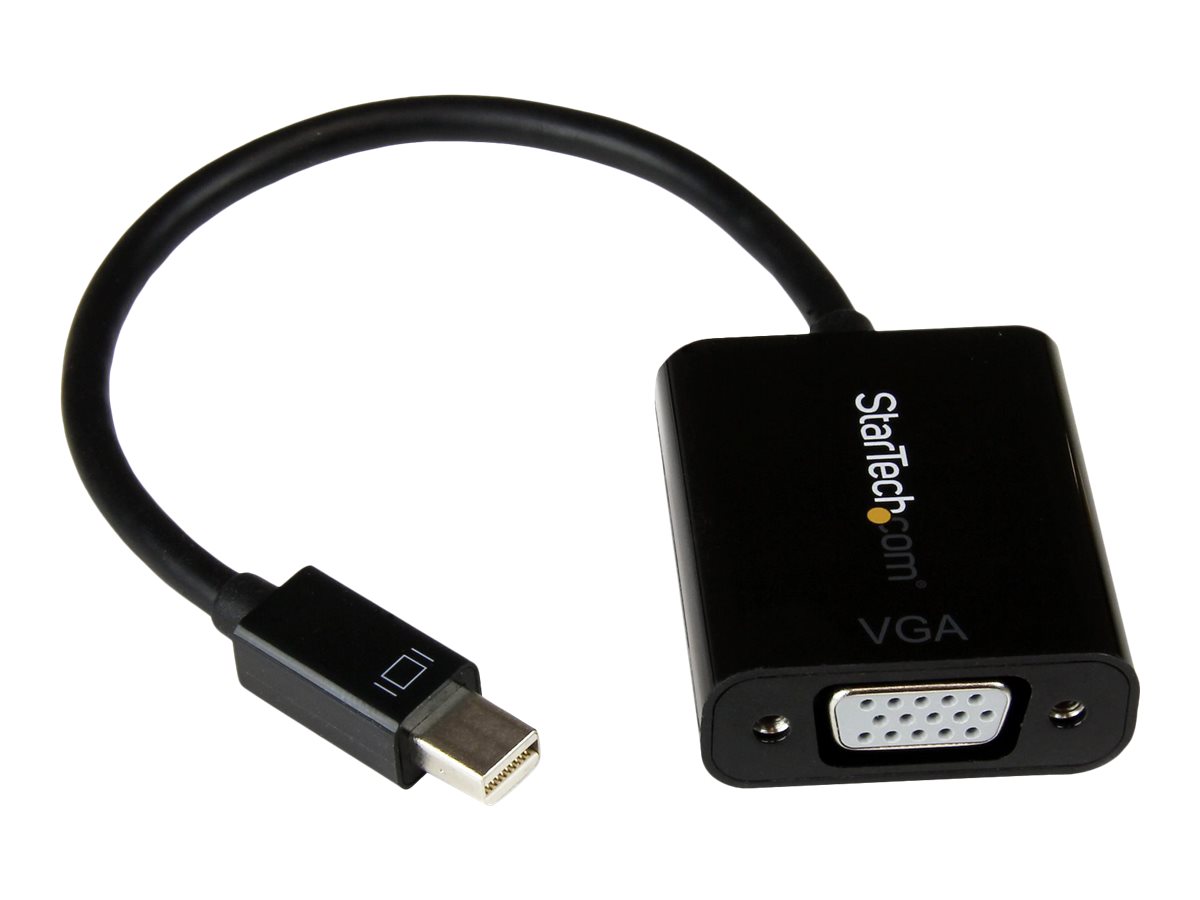 StarTech.com Mini DisplayPort 1.2 auf VGA Adapter / Konverter - 1920x1200 - mDP zu VGA für Laptop / MacBook - DisplayPort/VGA-Adapter - Mini DisplayPort bis HD-15 (VGA) - 22 cm