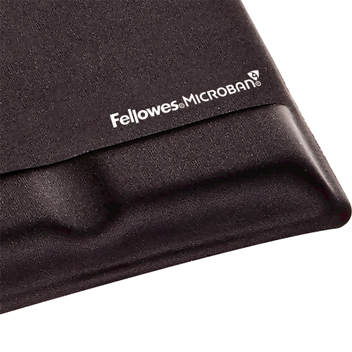 Fellowes Mousepad mit Handgelenkauflage schwarz