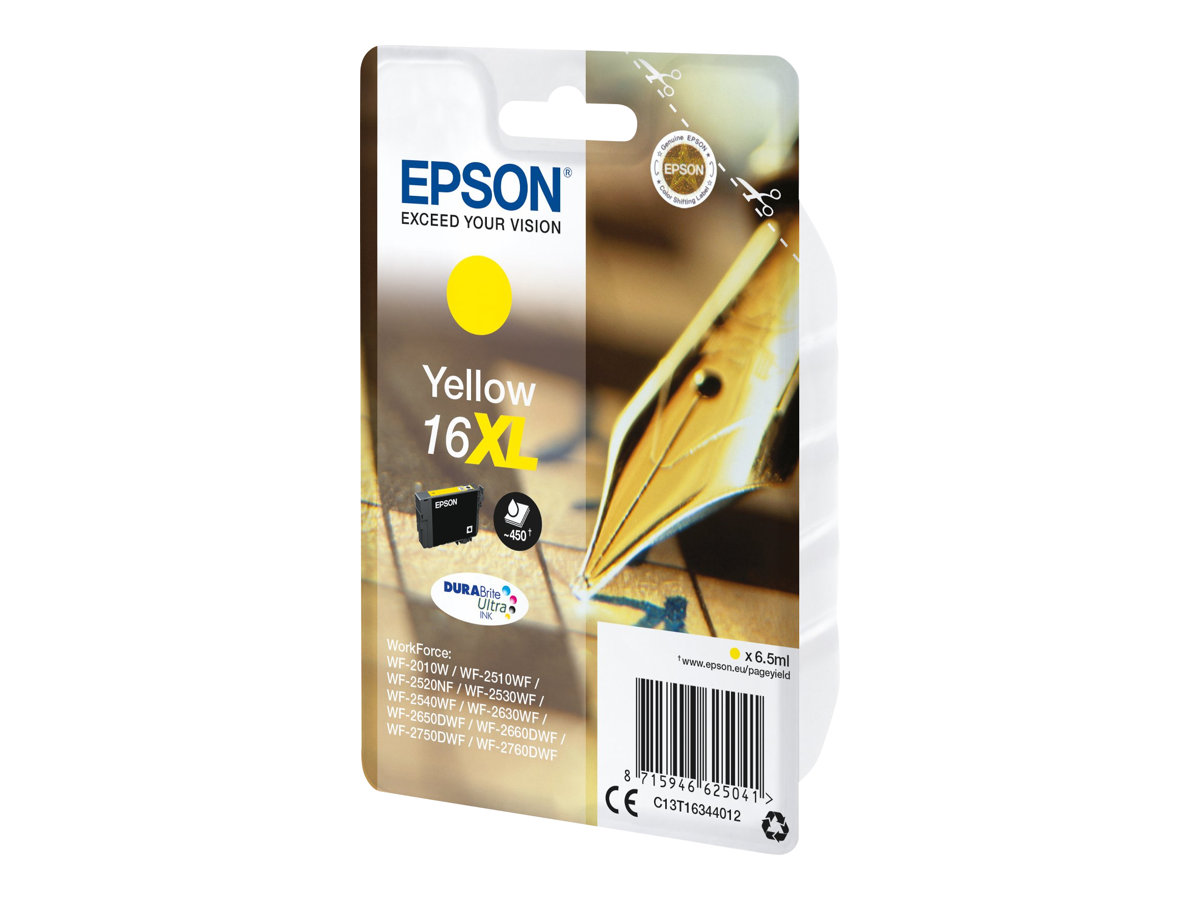 C13T16344012 EPSON WF Tinte yellow HC