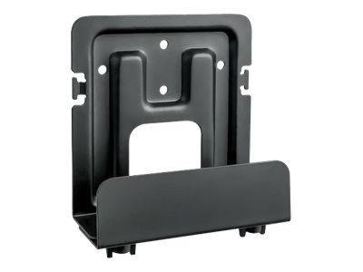 MANHATTAN Wandhalterung für Streamingboxen und Media-Playerm Trägt ein Streaminggerät bis zu 5kg 47 - 76mm ausziehbar Stahl schwarz
