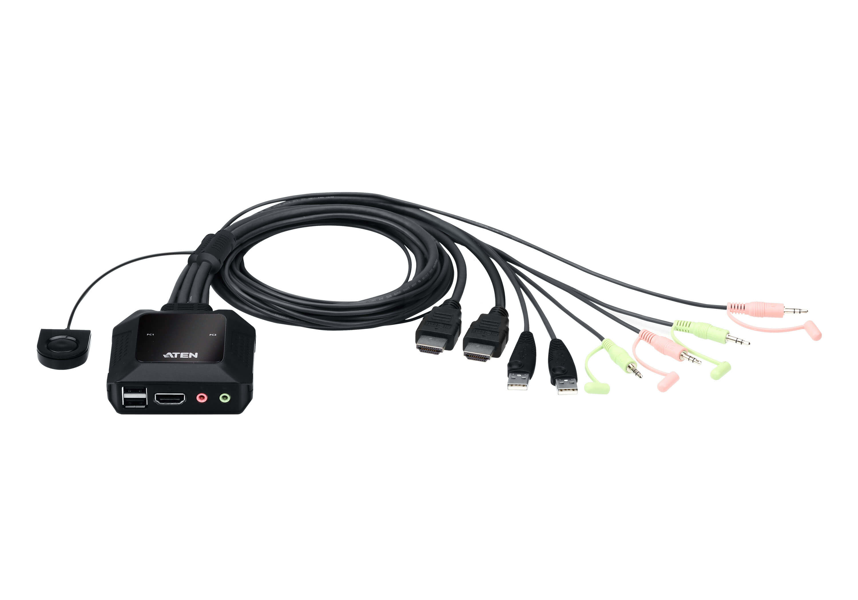 ATEN CS22H 2Port USB 4K HDMI KVM Switch