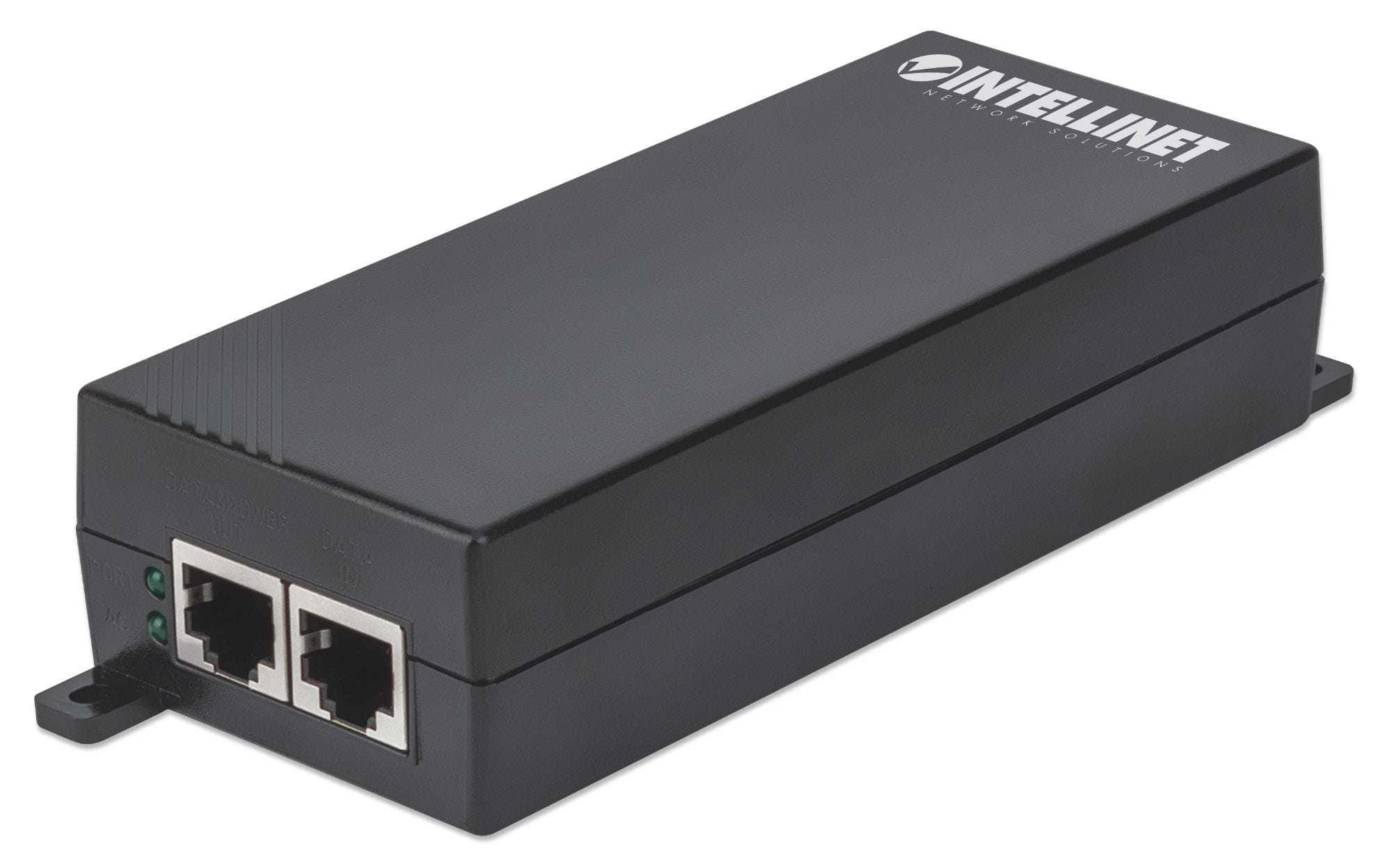 INTELLINET Gigabit PoE Injektor 1 x 30 WattPort IEEE 8023ataf Power over Ethernet PoEPoE Kunststoffgehaeuse
