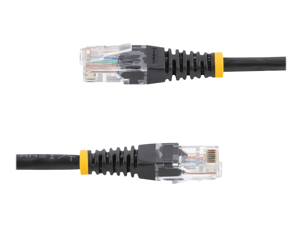 STARTECH.COM 15 m Black Molded Cat5e UTP Patch Cable