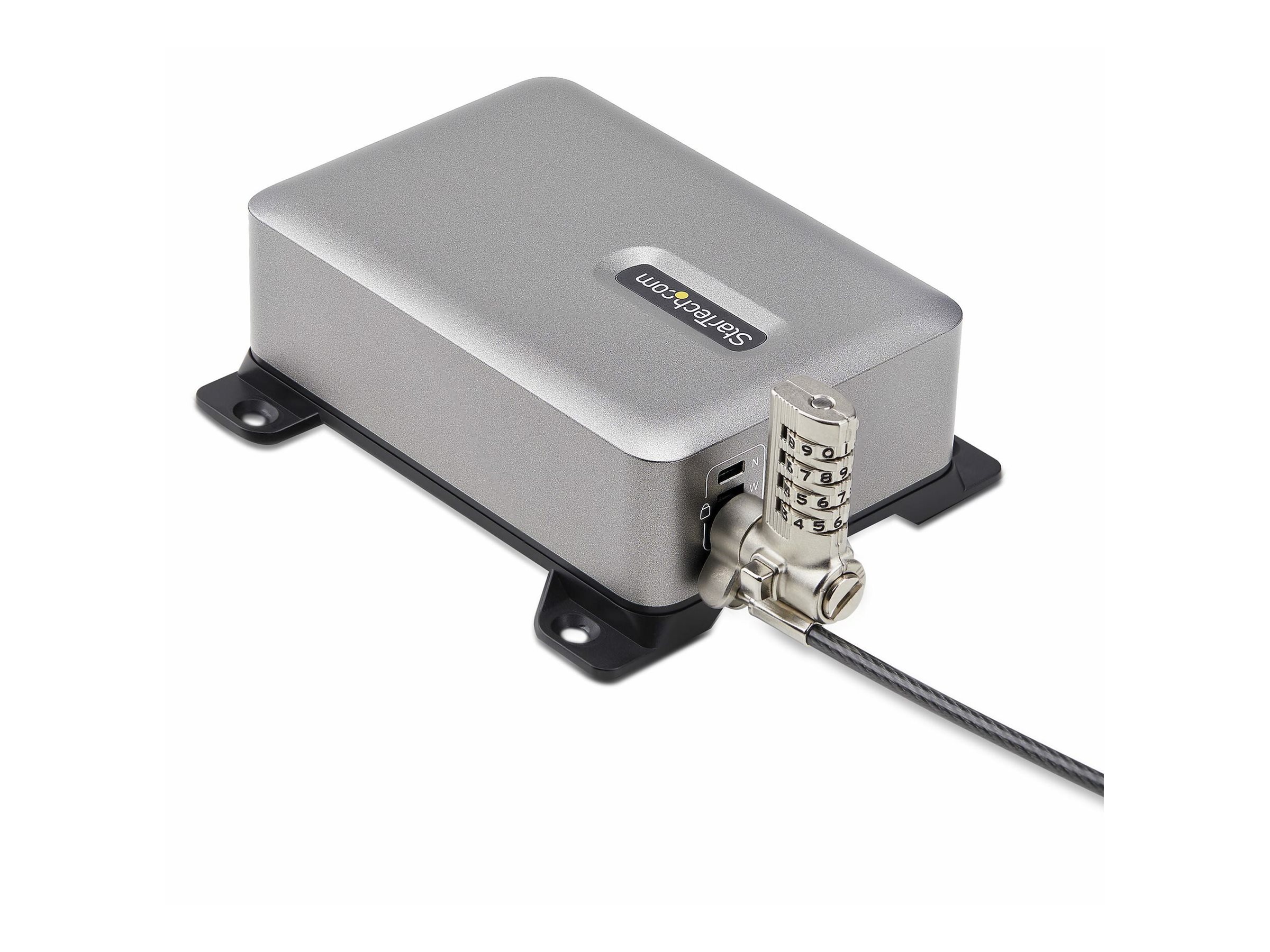 STARTECHCOM 4Port USBC Ladegeraet 140W EPR je Port Max 240W Schraubsicherung GaN Netzteil USBC PD 31 Laptop Ladegeraet