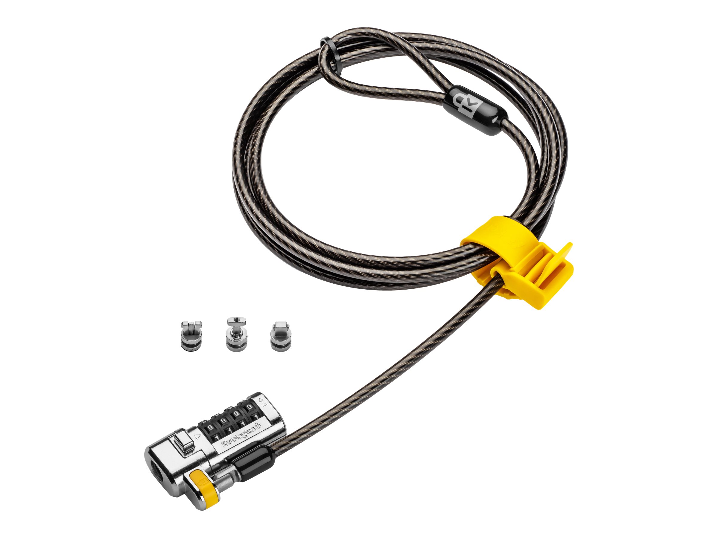 KENSINGTON ClickSafe 3-in-1 Combination Lock T-Bar Nano & Wedge Anchors