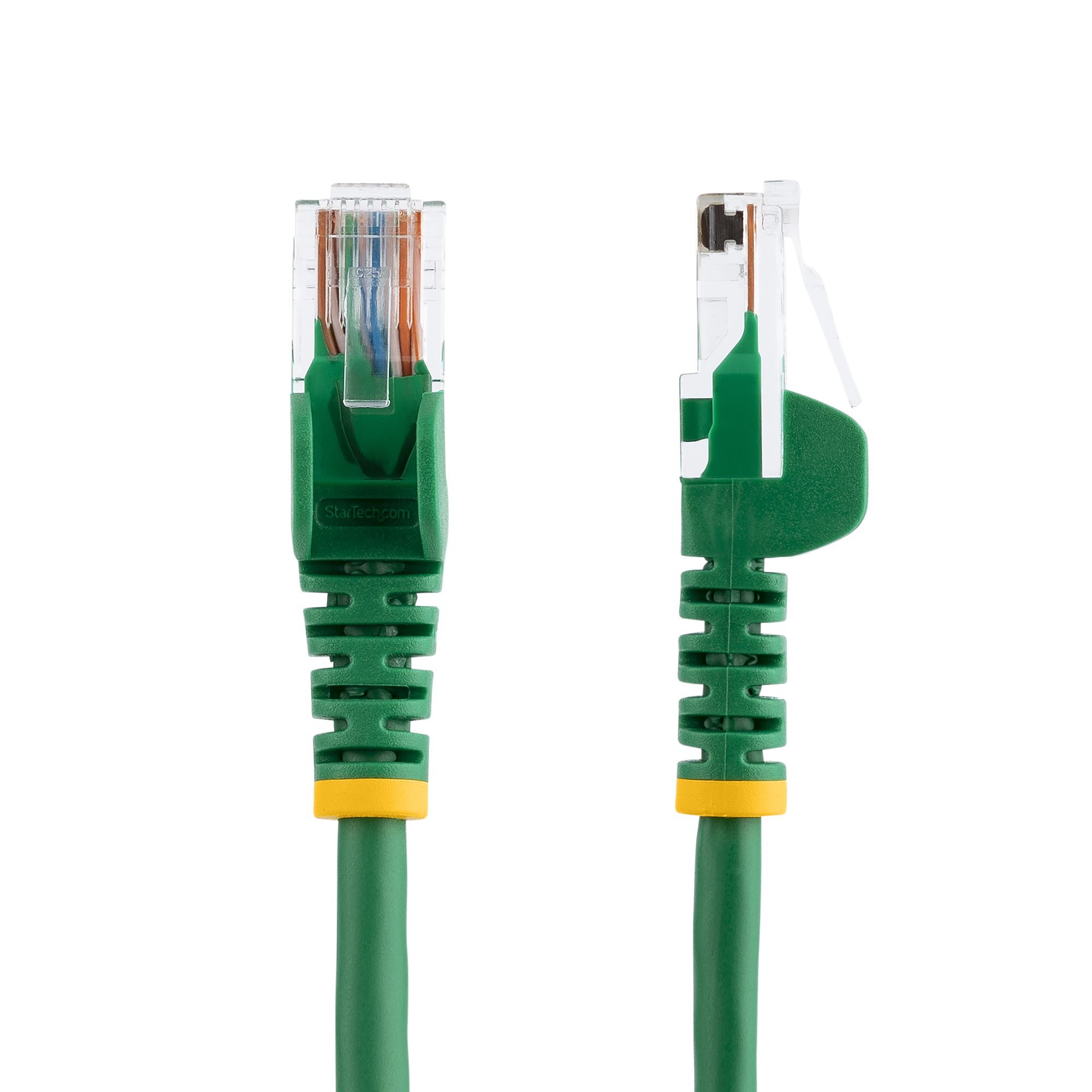 StarTech.com Cat5e RJ45 Kabel 1m Grün Snagless