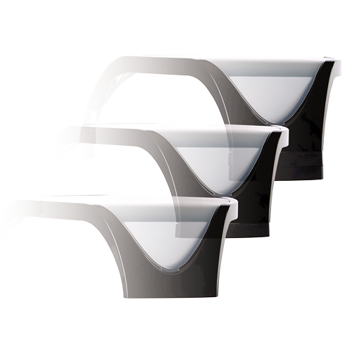 Fellowes MonitorstÃ¤nder Smart Suites schwarz, silber