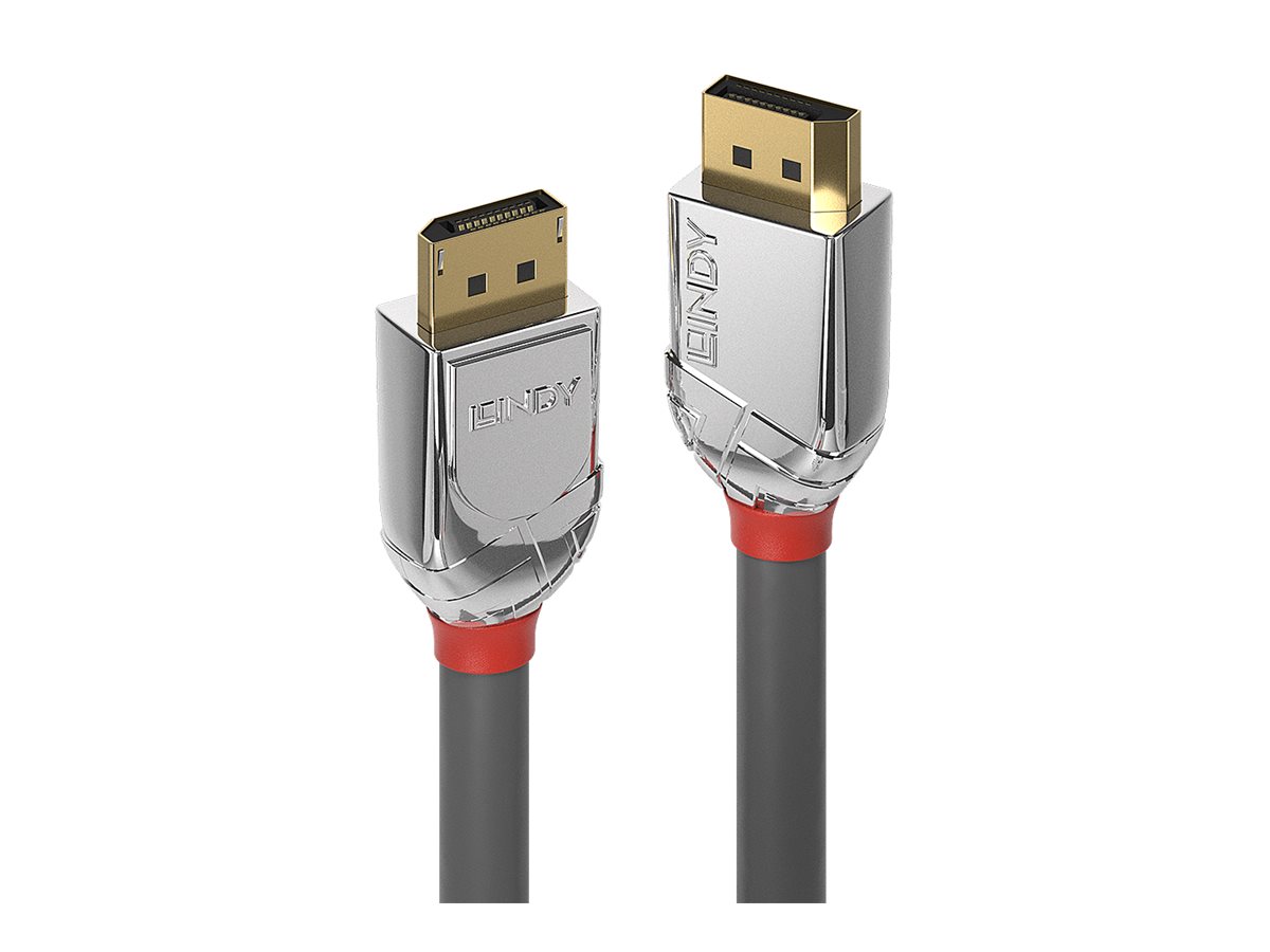 LINDY 1m DisplayPort Kabel Cromo Line Aufloesungen bis zu Ultra HD 4K 3840x2160 60Hz LINDY 1m DisplayPort Kabel Cromo Line Aufloesungen bis zu Ultra HD 4K 3840x2160 60Hz