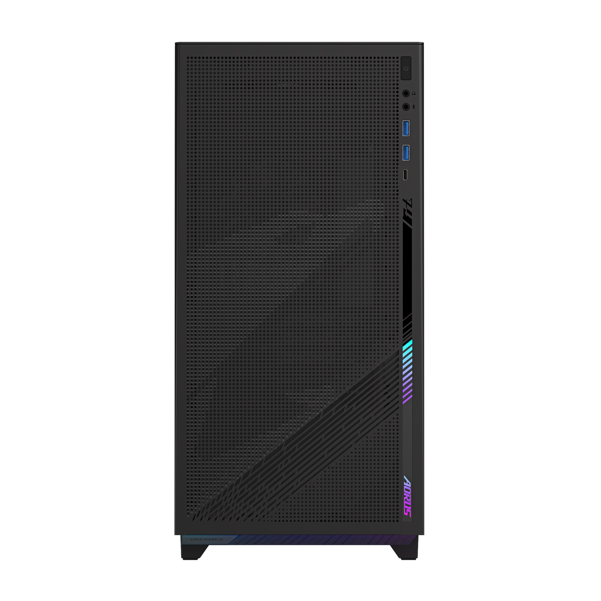 GIGABYTE GBAC400G ATXMATXMiniITX RGB PC Chassis