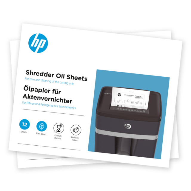 HP Aktenvernichter-Ölpapier