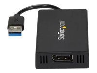 StarTech.com USB 3.0 auf Displayport Adapter - Externe Monitor Grafikkarte DisplayLink zertifiziert - Ultra HD 4k - USB/DisplayPort-Adapter - TAA-konform - 9 m